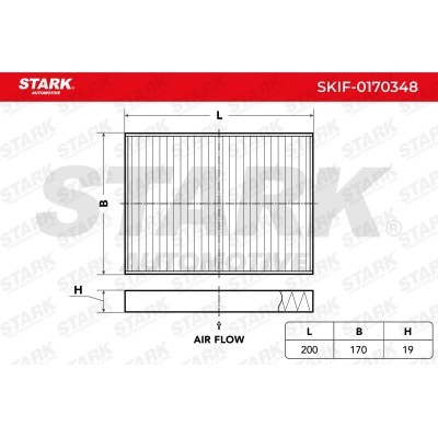 Filtr Kabinowy Stark SKIF-0170348 SKIF-0170348 - foto 1