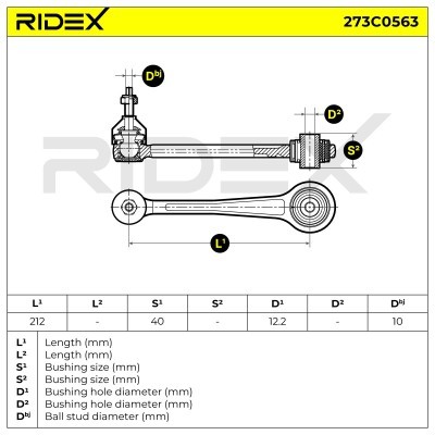 Wahacz RIDEX 273C0563 273C0563 - foto 5