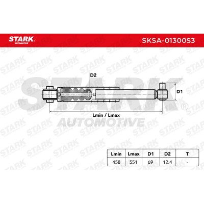 Amortyzator Stark SKSA-0130053 SKSA-0130053 - foto 7