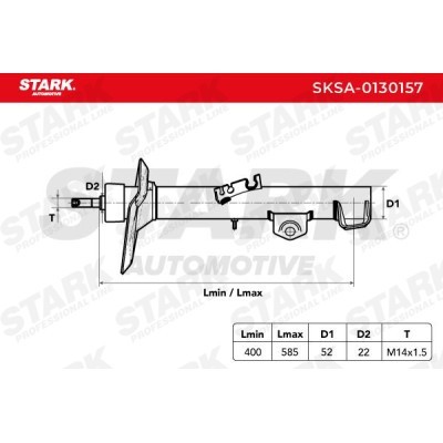 Amortyzator Stark SKSA-0130157 SKSA-0130157 - foto 4