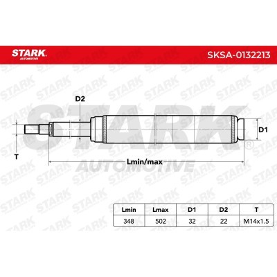 Amortyzator Stark SKSA-0132213 SKSA-0132213 - foto 5
