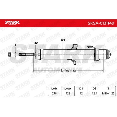 Amortyzator Stark SKSA-0131149 SKSA-0131149 - foto 8
