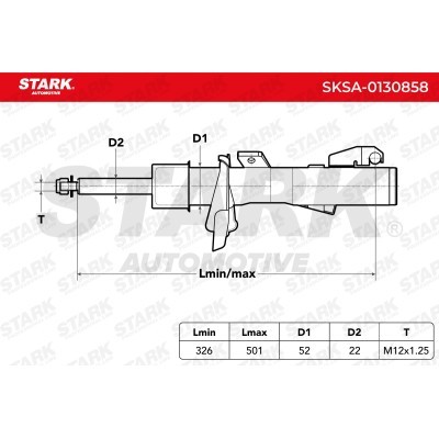 Amortyzator Stark SKSA-0130858 SKSA-0130858 - foto 3