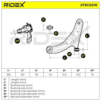 Wahacz RIDEX 273C0210 273C0210 - foto 9