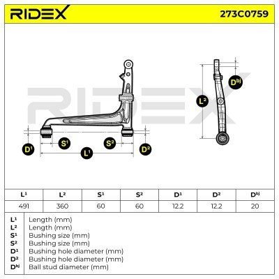 Wahacz RIDEX 273C0759 273C0759 - foto 7