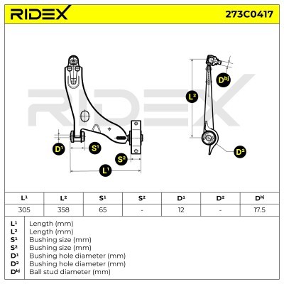 Wahacz RIDEX 273C0417 273C0417 - foto 6