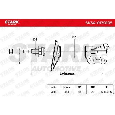 Amortyzator Stark SKSA-0130105 SKSA-0130105 - foto 4
