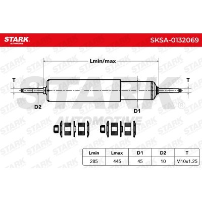 Amortyzator Stark SKSA-0132069 SKSA-0132069 - foto 3