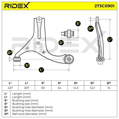 Wahacz RIDEX 273C0901 273C0901 - foto 5