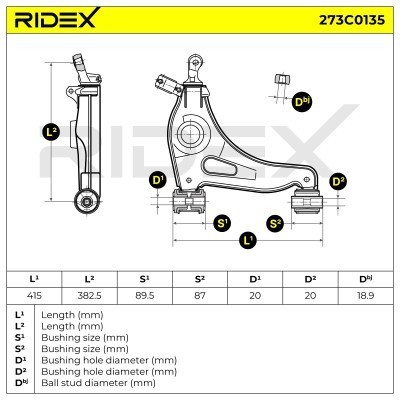 Wahacz RIDEX 273C0135 273C0135 - foto 12