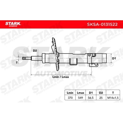 Amortyzator Stark SKSA-0131522 SKSA-0131522 - foto 3