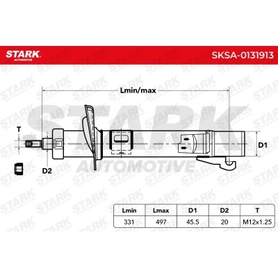 Amortyzator Stark SKSA-0131913 SKSA-0131913 - foto 5