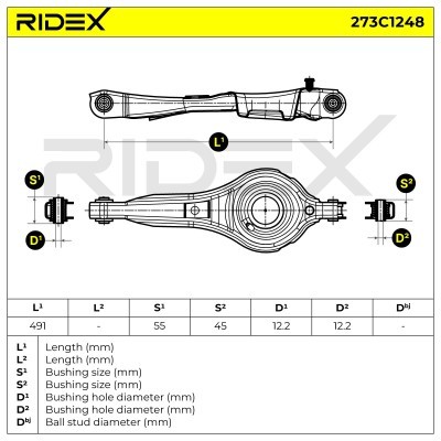 Wahacz RIDEX 273C1248 273C1248 - foto 7