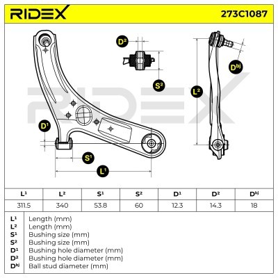 Wahacz RIDEX 273C1087 273C1087 - foto 6