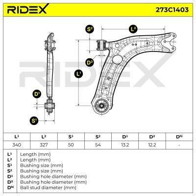 Wahacz RIDEX 273C1403 273C1403 - foto 5