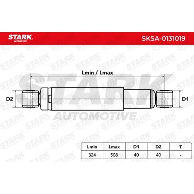 Amortyzator Stark SKSA-0131019 SKSA-0131019 - foto 3