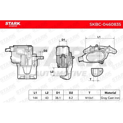 Zacisk Hamulcowy Stark SKBC-0460835 SKBC-0460835 - foto 7