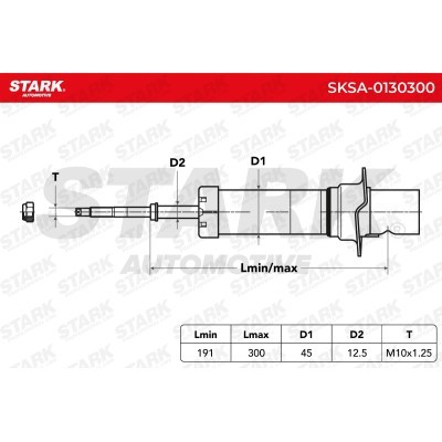 Amortyzator Stark SKSA-0130300 SKSA-0130300 - foto 3