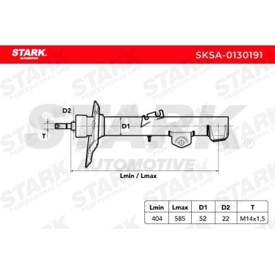 Amortyzator Stark SKSA-0130191 SKSA-0130191 - foto 3