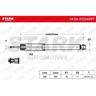 Amortyzator Stark SKSA-01334997 SKSA-01334997 - foto 6