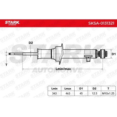 Amortyzator Stark SKSA-0131321 SKSA-0131321 - foto 4