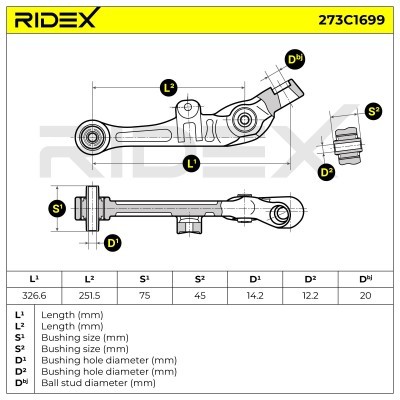 Wahacz RIDEX 273C1699 273C1699 - foto 5