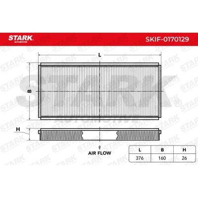 Filtr Kabinowy Stark SKIF-0170129 SKIF-0170129 - foto 3