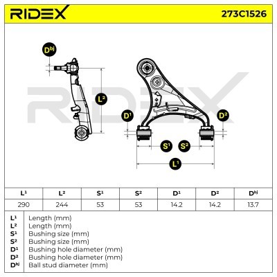 Wahacz RIDEX 273C1526 273C1526 - foto 7