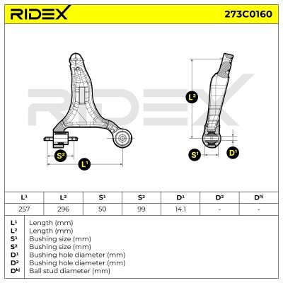 Wahacz RIDEX 273C0160 273C0160 - foto 4