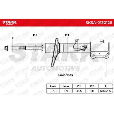 Amortyzator Stark SKSA-0130128 SKSA-0130128 - foto 4