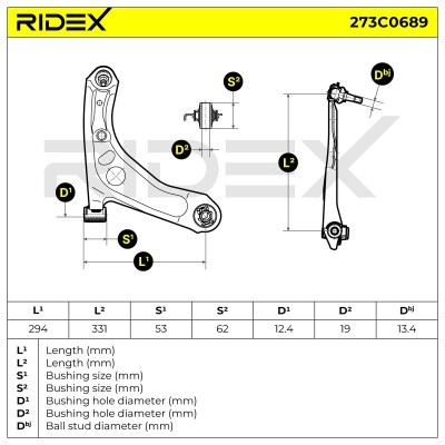 Wahacz RIDEX 273C0689 273C0689 - foto 8