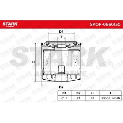Filtr Oleju Stark SKOF-0860150 SKOF-0860150 - foto 6