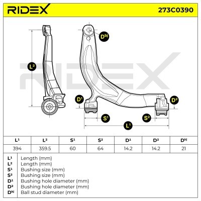 Wahacz RIDEX 273C0390 273C0390 - foto 6
