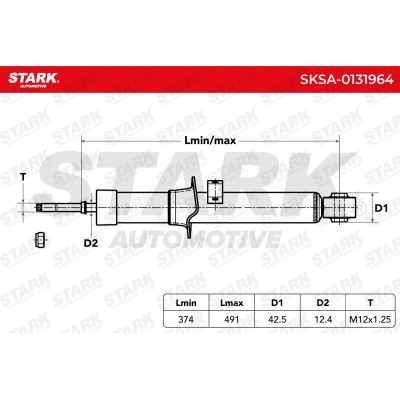 Amortyzator Stark SKSA-0131964 SKSA-0131964 - foto 5