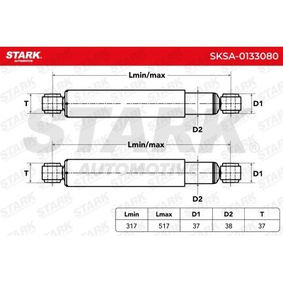 Amortyzator Stark SKSA-0133080 SKSA-0133080 - foto 5