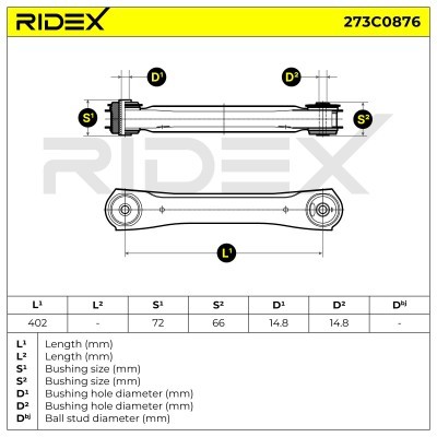 Wahacz RIDEX 273C0876 273C0876 - foto 6