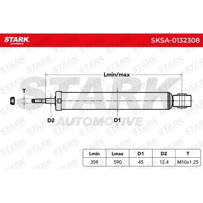Amortyzator Stark SKSA-0132308 SKSA-0132308 - foto 4