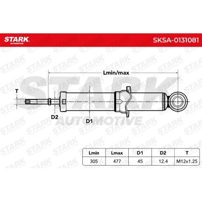 Amortyzator Stark SKSA-0131081 SKSA-0131081 - foto 3