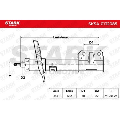 Amortyzator Stark SKSA-0132085 SKSA-0132085 - foto 3