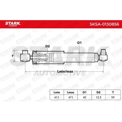 Amortyzator Stark SKSA-0130856 SKSA-0130856 - foto 3