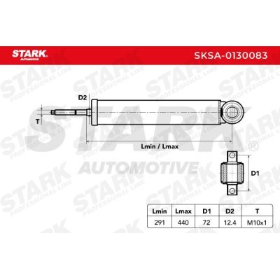 Amortyzator Stark SKSA-0130083 SKSA-0130083 - foto 4