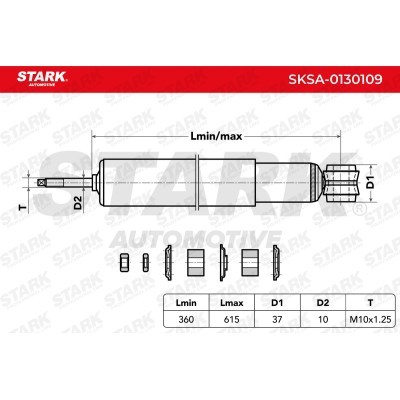 Amortyzator Stark SKSA-0130109 SKSA-0130109 - foto 3