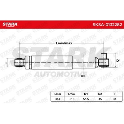 Amortyzator Stark SKSA-0132282 SKSA-0132282 - foto 3