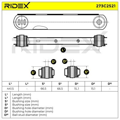 Wahacz RIDEX 273C2521 273C2521 - foto 7