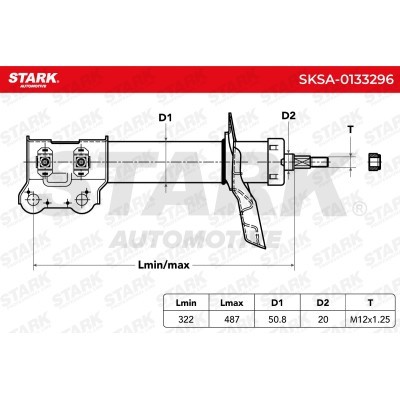 Amortyzator Stark SKSA-0133296 SKSA-0133296 - foto 7