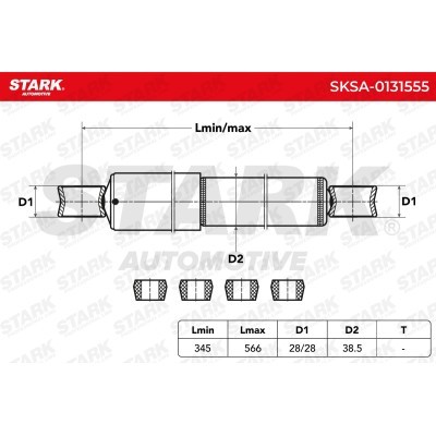 Amortyzator Stark SKSA-0131555 SKSA-0131555 - foto 3