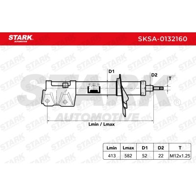 Amortyzator Stark SKSA-0132160 SKSA-0132160 - foto 9