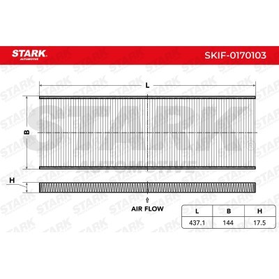 Filtr Kabinowy Stark SKIF-0170103 SKIF-0170103 - foto 2