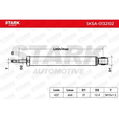 Amortyzator Stark SKSA-0132102 SKSA-0132102 - foto 3