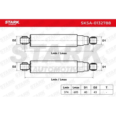 Amortyzator Stark SKSA-0132788 SKSA-0132788 - foto 6